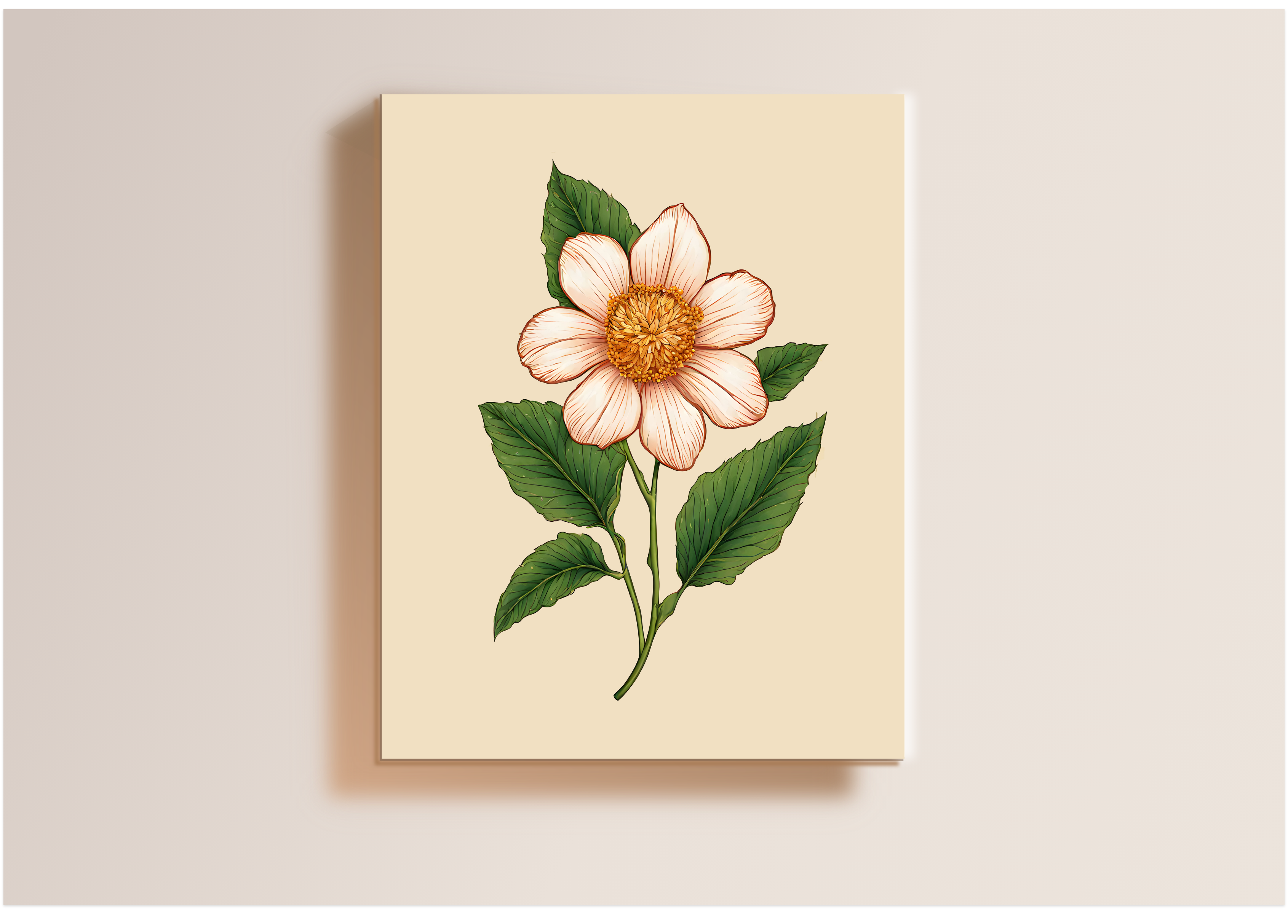 Floral Art, Botanical Art Print, Boho Flower Art, Digital Download