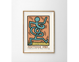 Keith Haring Montreux, Jazz Concert Poster, Keith Art Print, Keith Haring Pop Art