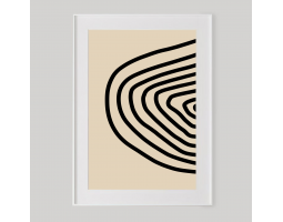Line Abstract Art | PRINTABLE Line Art | Abstract Line Drawing | Neutral Wall Art